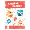Krpa Farebný papier A4 8 listov