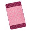 Brotex Kúpeľňová predložka 60x100cm Geometria ružová