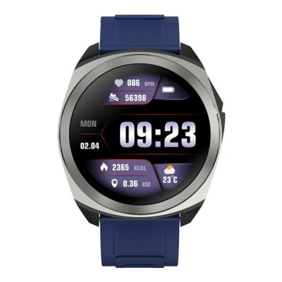 Canyon SW-83, Maverick, smart hodinky, GPS, BT, fareb. LCD displej 1.32´´, vodotes. IP68, 128 športov, modré CNS-SW83SS