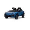 Elektrické autíčko Lamborghini Lanzador 12V s pohonom zadných kolies a licenciou (Jednomiestne), modré, Lítiová batéria, LED svetlá, široké sedadlo, 2,4 GHz diaľkový ovládač, MP3 prehrávač so vstupom