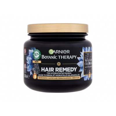 Garnier Botanic Therapy Magnetic Charcoal Hair Remedy (W) 340ml, Maska na vlasy
