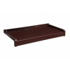 DEOKORK Vonkajšie pozinkované parapety nos 40 mm 90x500 mm Hnedá RAL 8017