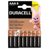 Batéria alkalická, AAA (LR03), AAA, 1.5V, Duracell, blister, 8-pack, 42323, Basic