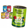 DOLINA NOTECI SUPERFOOD Mokré krmivo pre psa MIX príchutí 6 x 400 g