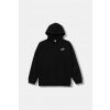 Detská mikina Puma ESS Small No. 1 Logo Relaxed Hoodie FL B čierna farba, s kapucňou, jednofarebná, 684921 140