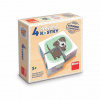 DINO Toys Zvieratká 4 Drevené kocky