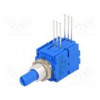 Potenciometer axiálny jednootáčkový 10kΩ ±20% 500mW 6,35mm