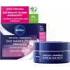 Nivea Visage Aqua Effect výživný regeneračný nočný krém pre suchú až citlivú pleť pre dokonalú výživnú starostlivosť 50 ml