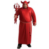 Kostým, maska - Diabol kostým rúcho diabol univerzálny (Devil's Devil Outfit Lucifer Jasełka Vianoce Carol)