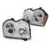 Predné Tubelight svetlá Jeep Grand Cherokee 05-08 Chrome