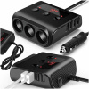 ROZDEĽOVAČ ZÁSUVKY ZAPAĽOVAČA NABÍJAČKA 12/24 V 4 USB PORTY