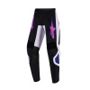 ALPINESTARS nohavice FLUID GRID YOUTH, ALPINESTARS, detské (černá/světle šedá/fialová) 2026 - 24