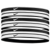 Čelenka Nike TIPPED SWOOSH SPORT HEADBANDS 6PK 2.0 čierna N.100.2021.176