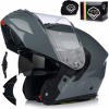 MOTOCYKLOVÁ PRILBA | VITO FURIO NARDO GREY | ČEĽUSŤOVÝ SYSTÉM PINLOCK +BLENDA