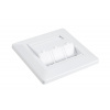 SOLARIX Zásuvka modulární Solarix pro 3 keystony pod omítku bílá SX9-3-0-WH