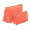 BagBase Toaletné puzdro veľ. M BG751M Coral M (18 x 11 x 4,5 cm)