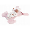 Bábika Llorens Bimba cojin conejito rosa 63598 35cm