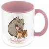 Keramický hrnček Pusheen: Raňajky (objem 315 ml) ružový