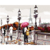 Maľovanie podľa čísel – Most v Paríži (Richard Macneil), 80 × 100 cm, napnuté plátno na rám 8596530049999