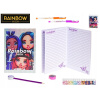 Rainbow High sada písacích potrieb so zápisníkom v puzdre