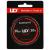 UD Kanthal odporový drôt 30GA 0,25mm 9m