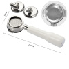 COFFEEART Portafilter 58mm 3in1 plastic WHITE C2