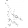 Štartovacia páka Suzuki RM250 1996-2004 2takt LEVER ASSY, KICK STARTER originál diel SUZUKI (Upozorňujeme, že táto časť nahrádza nasledujúce časti: 2630037E00, 2630037E01, 2630037E02, 2630037E10, 2630