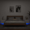Nástěnné noční stolky s LED osvětlením 2 ks bílé Bílá 836813