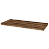 Sapho AVICE doska pod umývadlo 110x39cm, hrúbka 5cm, dub tmavý AV11111