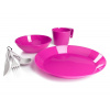 GSI OUTDOORS Cascadian 1 Person Table Set magenta