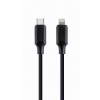 Gembird CC-USB2-CM8PM-1.5M Lightning, 1,5m, černý