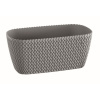 kvetináč truhlík 30cm SPLOFY CASE DSPC300-405U sivý plastový PROSPERPLAST