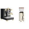 Lelit Bianca PL162T V3, black + ECM C-Manuale 54, cream, olive