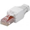 Premiumcord Konektor RJ45 8pinov Cat6 - montáž bez nástroja