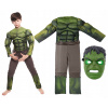 Kostým pre chlapca - Maska masku Hulk svalového oblečenia 128/134 (Kostým pre chlapca - Maska masku Hulk svalového oblečenia 128/134)