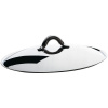 Alessi Sklenená pokrievka MAMI 14 cm, nehrdzavejúca oceľ