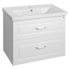 Aqualine FAVOLO umývadlová skrinka 76,5x60x44,6 cm, biela mat SPH FV280