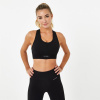 USA Pro Seamless Crop Sports Bra Black 6 (34)