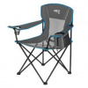 Skladacia stolička NILS Camp NC3706 sivá