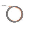 TAIMEN Muškárska šnúra Negnon Omega Orionis Euro Nymph 0,55mm Prevedenie: Grey/Peach