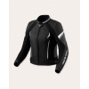 REVIT dámska kožená bunda na motocykel XENA 4, čierna/biela, veľ. 38