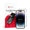 Forcell Flexible 5D Full Glue hybridné sklo, iPhone 14 Pro, čierne 5903396163005