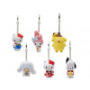 YuMe Toys Sanrio Pocket Hero Přívěsek na klíče Hello Kitty and Friends Display (12)