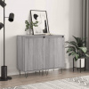 vidaXL Komody 2 ks sivý dub sonoma 40x35x70 cm kompozitné drevo
