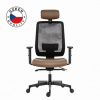 Powerton Kancelárske ergonomické kreslo Lucie, Béžové (Ergonomické kreslo Powerton Lucie béžové)
