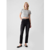 GAP Džínsy slim High Rise Vintage Čierna 31REG Čierna Čierna