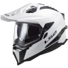 Prilba LS2 MX701 Explorer SOLID WHITE - 06 Veľkosť: L (59-60 cm)