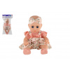 Teddies Bábika bábätko mrkacia plastová 30cm pevné telo v sáčku