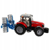 Bruder Traktor Massey Ferguson 7600 3046 (Traktor Massey Ferguson 7624 + valec Lemken Variopack K Bruder 03046 02222)