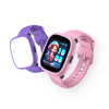 Kiddoboo Detské smart hodinky Kiddoboo x Lagenio WatchMe 4G Pink/Purple